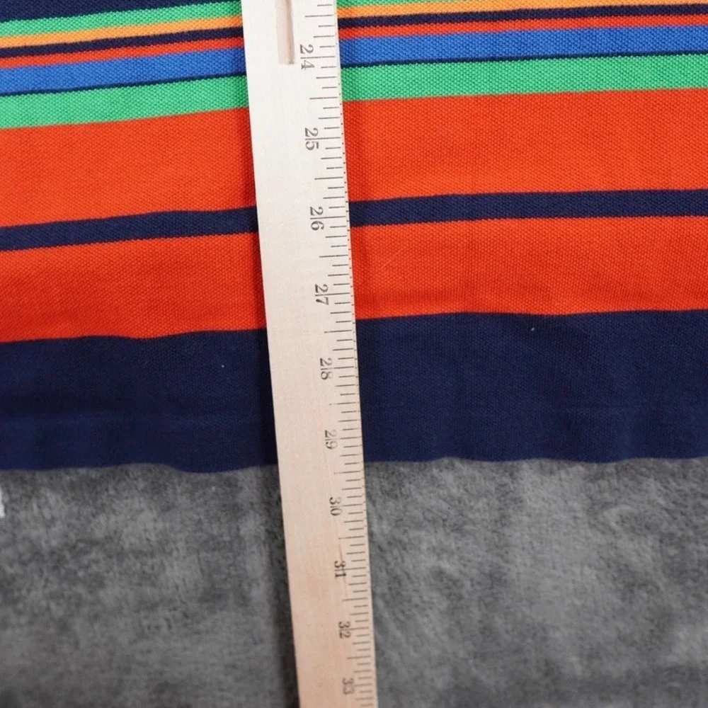 VTG Polo Ralph Lauren Polo Shirt Men Extra Large Stripe ClassicFit Pony Lot of 3